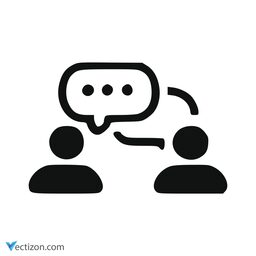 Communication Outline Symbol icon