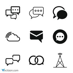 Communication Set Icon