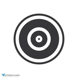 Compact Disc Line Icon