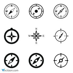Compass Set Icon