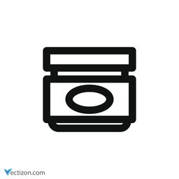 Cosmetic Cream Minimal Icon
