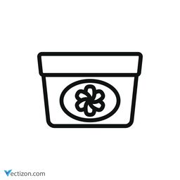 Cosmetic Cream Solid Icon