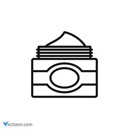 Cosmetic Cream Vector Icon