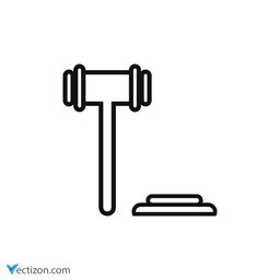 Court Gavel Free Icon