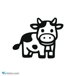 Cow Animal Pictogram icon