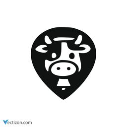 Cow Animal Vector Icon