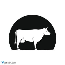 Cow Solid Icon