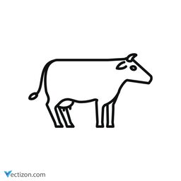 Cow Vector Icon