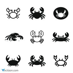 Crab Set Icon