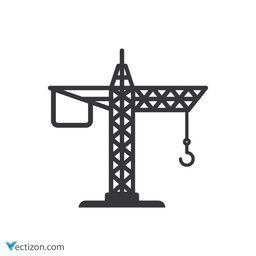Crane Vector Icon