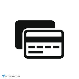 Credit Card Line Graphic icon