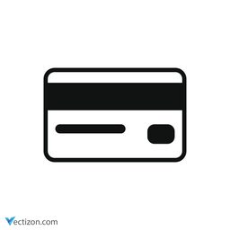 Credit Card Line Symbol icon