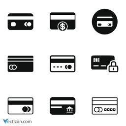 Credit Card Set Icon