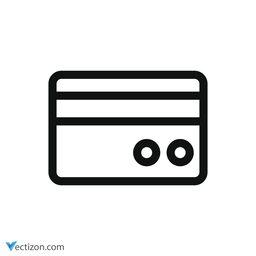 Credit Card Simple Symbol icon