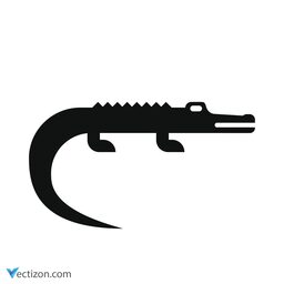 Crocodile Flat Icon
