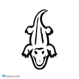 Crocodile Outline Icon