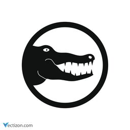 Crocodile Simple Icon