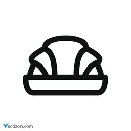Croissant Glyph Icon