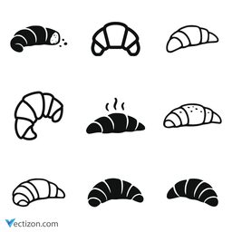 Croissant Pack Icon