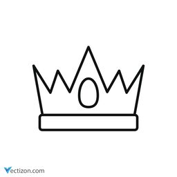 Crown Glyph Icon