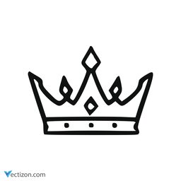 Crown Minimal Symbol icon