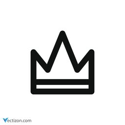 Crown Outline Element icon
