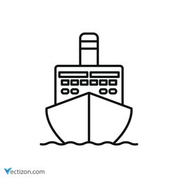 Cruise Glyph Icon