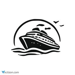 Cruise Outline Icon