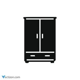 Cupboard Wardrobe Design Icon