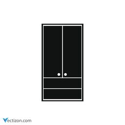 Cupboard Wardrobe Icon