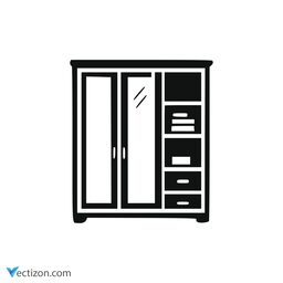 Cupboard Wardrobe Interface Icon