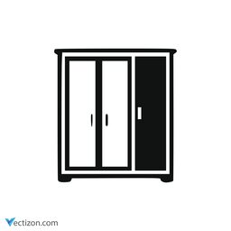 Cupboard Wardrobe Line Icon