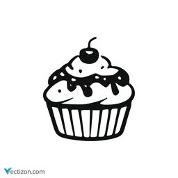 Cupcake Design Icon
