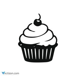 Cupcake Minimal Icon