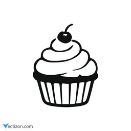 Cupcake Outline Icon