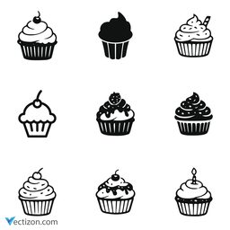 Cupcake Pack Icon