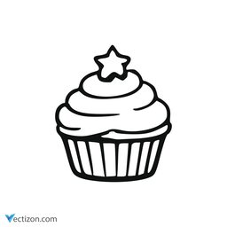 Cupcake SVG Icon