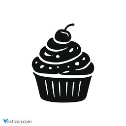 Cupcake Vector Icon