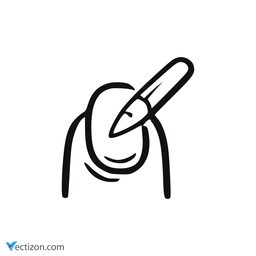 Cuticle Glyph Icon