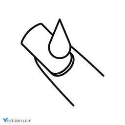 Cuticle Minimal Icon