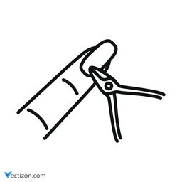 Cuticle Pictogram icon