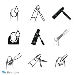 Cuticle Set Icon