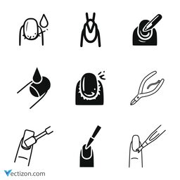 Cuticle Set SVG Icon