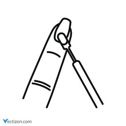 Cuticle Vector Icon