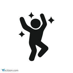 Dance Glyph Icon