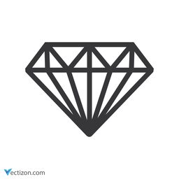 Diamond Glyph Icon