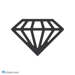 Diamond Vector Icon