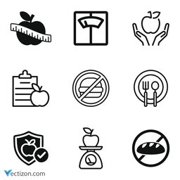 Dietary Set Icon