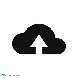 Digital Cloud Flat Icon