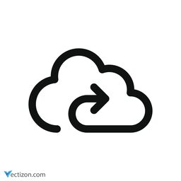 Digital Cloud Graphic Icon